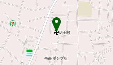 明王院の地図画像