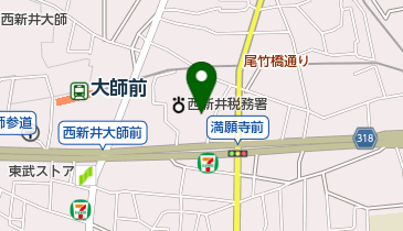 有限会社フジクリアの地図画像