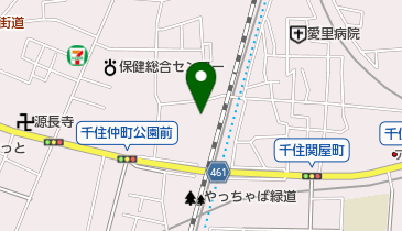 有限会社城北防災設備の地図画像