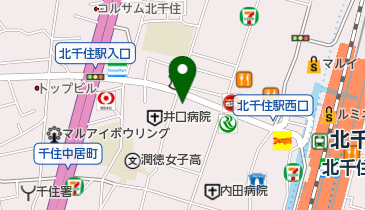 大和証券株式会社千住支店の地図画像