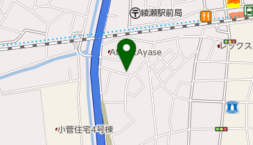 綾瀬神社の地図画像