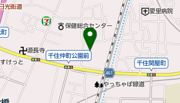 氷川神社の地図画像