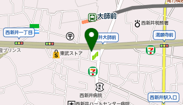 レンタルの地図画像