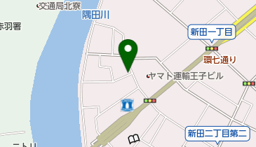 有限会社川又製本の地図画像