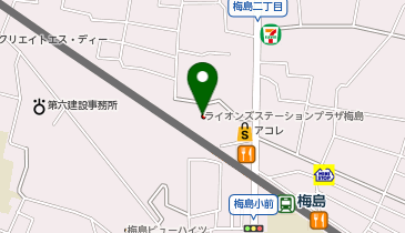 荻野倫敏税理士事務所の地図画像