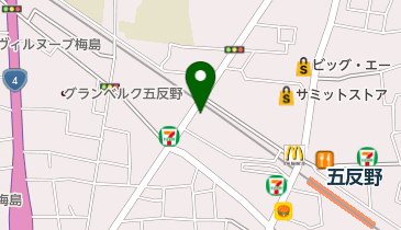 岡村接骨院の地図画像