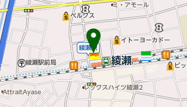 さぼてん デリカ綾瀬東急ストア店の地図画像