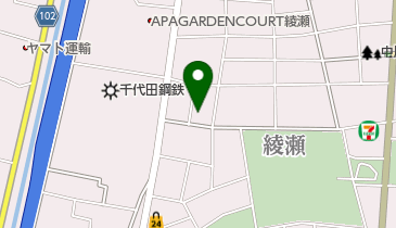 有限会社清水造園の地図画像