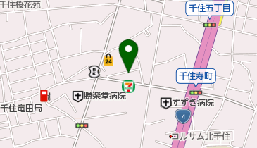 有限会社田上タイルの地図画像