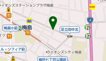 たかせ堂の地図画像