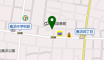 ピザーラ鹿浜店の地図画像