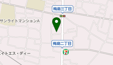 有限会社山水園の地図画像