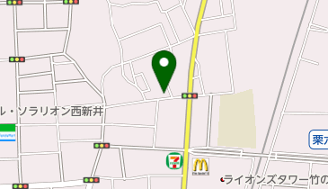 ふじけん釣具商会の地図画像