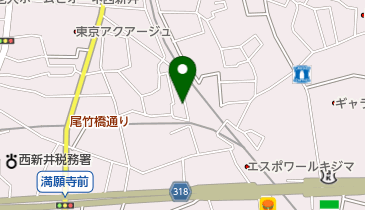 アルフア技研株式会社の地図画像