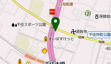 愛々動物病院の地図画像