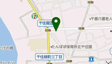 秋山動物病院の地図画像