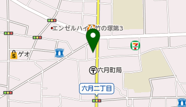 梅島動物病院の地図画像