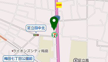 有限会社梅田海苔店の地図画像