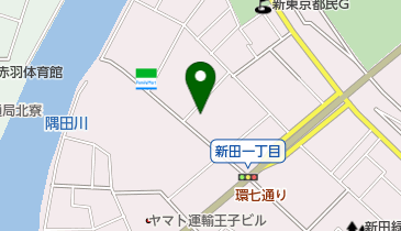 あき美容室の地図画像