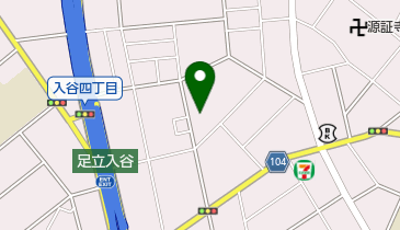 アキヨ美容室 入谷店の地図画像