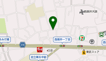 麻生美容室の地図画像