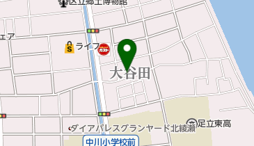 オガワ美容室の地図画像