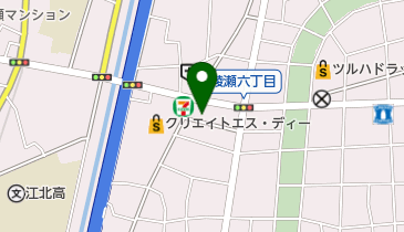 しみず美容室の地図画像