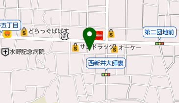 ビューティーナナの地図画像