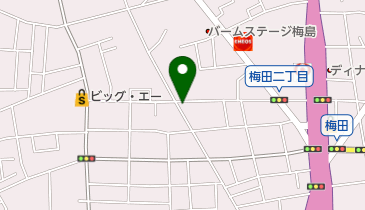 ヤブキ美容室の地図画像