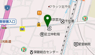 いずみや文具店の地図画像