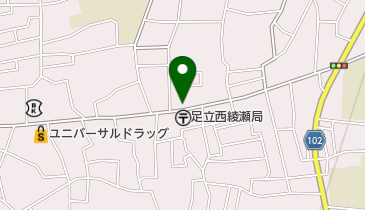 文具のなかむらの地図画像