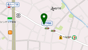 とねりペットホテルの地図画像