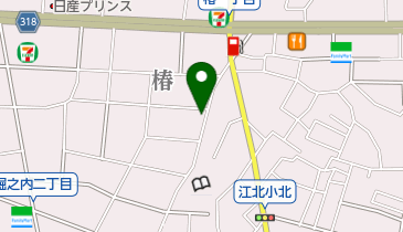 有限会社大原化成の地図画像
