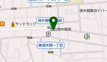 焼肉せんりゅう保木間店の地図画像