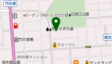 ソーシン薬局竹の塚店の地図画像