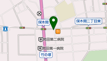 保木間つくし薬局の地図画像