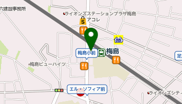 池田洋装店の地図画像