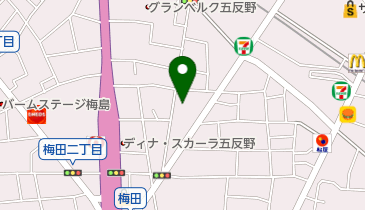 曙湯の地図画像