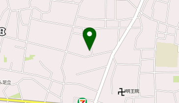 明美湯の地図画像