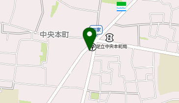 若松湯の地図画像