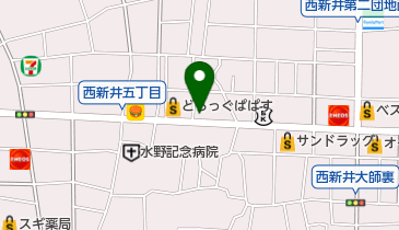 カットルームワン・オン・ワンの地図画像