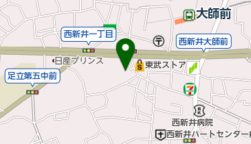 コスギの地図画像