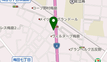 ヘヤーサロンナリタの地図画像