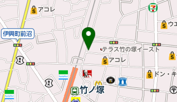 タワーホテルの地図画像