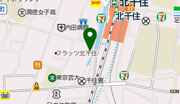 ちゃんこ大和龍の地図画像