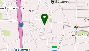 そんぽの家竹ノ塚サンフラワーの地図画像