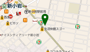 東京トラヤ株式会社新小岩支店の地図画像