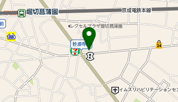 有限会社ヘルパーステーションひまわりの地図画像