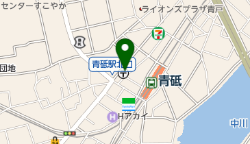 朱里ジャズダンススクールの地図画像