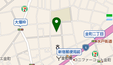 セブンスデーアドベンチスト金町キリスト教会の地図画像